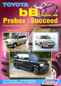   Toyota bB/Scion xB  2WD&4WD 2000-05 . ./Toyota Probox/Succeed 2WD&4WD. ,    .