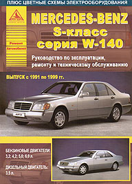  Mercedes Benz S-class (W140)  /  1991-1999 .   ,   